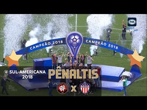 PÊNALTIS - Atlético Paranaense x Jr. Barranquilla - Final Sul-Americana 2018 - Fox Sports HD