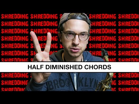 How to Improvise on Half Diminished Chords Using Triad Pairs (shredding ensues)