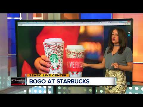 BOGO Deal for Starbucks Holiday Drinks