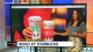 BOGO Deal for Starbucks Holiday Drinks