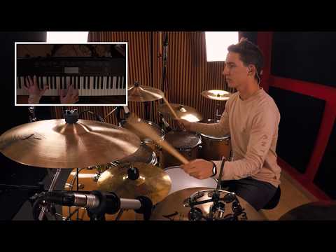 Ricardo Viana - Miley Cyrus - The Climb (Drum Cover + Piano)