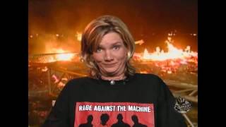 WOODSTOCK 99 1999 FIRE BURN RIOT RIOTS FLAMES INTERVIEW AFTER CHAOS FIRES HD