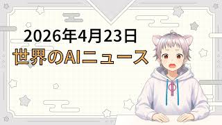 2026年4月23日 世界のAI関連ニュース