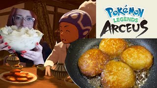 I made the Potato Mochi from Pokemon Legends: Arceus