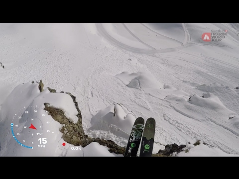 GoPro run Logan Pehota - Chamonix-Mont-Blanc staged in Vallnord-Arcalís - FWT17
