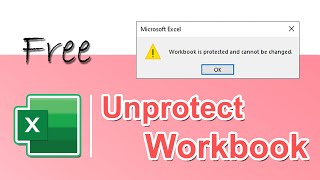 [For free] How to Unprotect an Excel Workbook/Sheet without Password | Windows 10 & 7