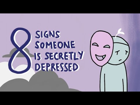 看起來很開心其實很憂鬱？8 個看不出來憂鬱的徵兆 (8 Signs Someone is Secretly Depressed)