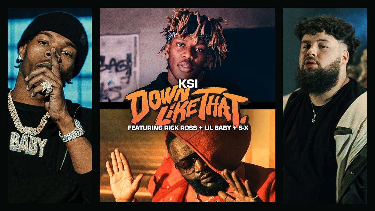 KSI ft Rick Ross, Lil Baby & S-X – “Down Like That”