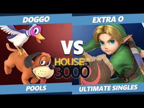Smash Ultimate Tournament - Doggo (Duck Hunt) Vs. Extra O (Young Link) SSBU Xeno 197 Pools