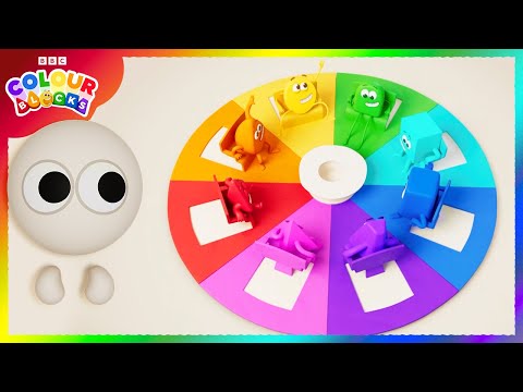 Discover the Colour Wheel! 🎨🌈 | Full Episodes for Kids | Learn Colours | Colourblocks