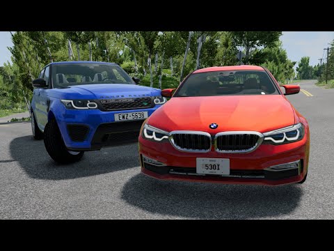 Realistic Car Crashes 58 - BeamNG Drive