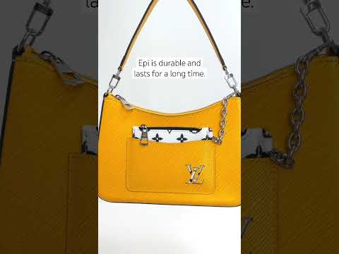 What is Louis Vuitton Epi leather?