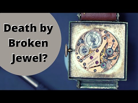 Damaged Alpha Vintage Watch Restoration - AS 970 movement