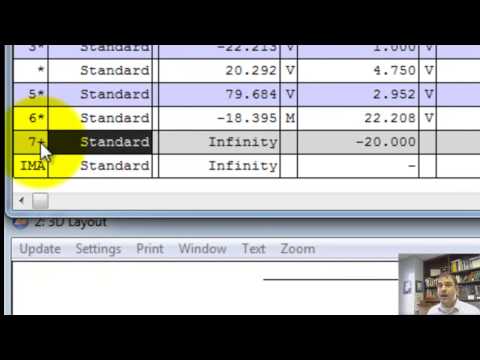 Zemax Tutorial 8 - Fold Mirrors