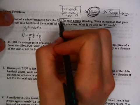 Function Word Problems