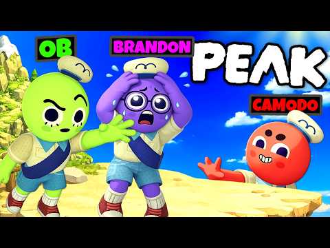 My Friends Let Me Fall Off a Mountain in PEAK!