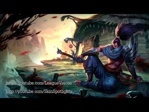 Yasuo Voice - English - League of Legends
