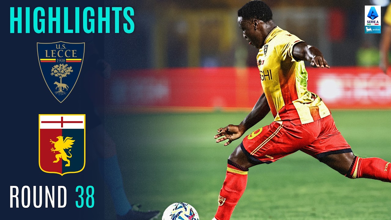 Banda Secures Safety For Lecce | LECCE-GENOA 1-0 | HIGHLIGHTS | Serie A 2025/26