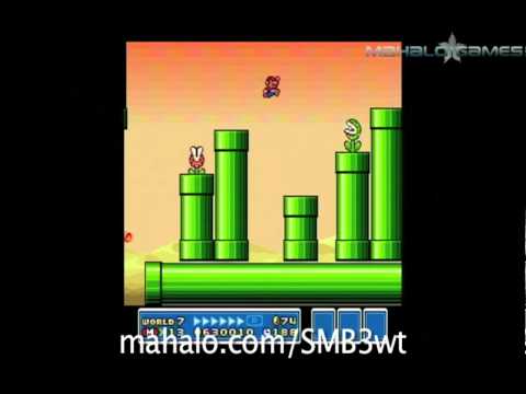 Super Mario Bros 3 - 7-Plant 1
