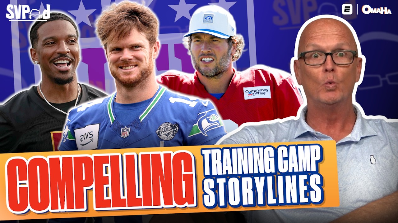 BEST Team in the NFL Debate & Most COMPELLING NFL Training Camp Storylines | SVPod
