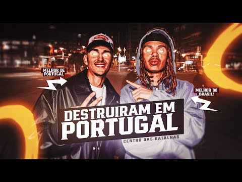 JOTAPÊ e SP DESTRUIRAM EM PORTUGAL! 🇵🇹