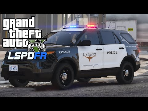 GTA 5 Mod LSPDFR - Shots Fired! - Fort Worth Police Los Santos Lore
