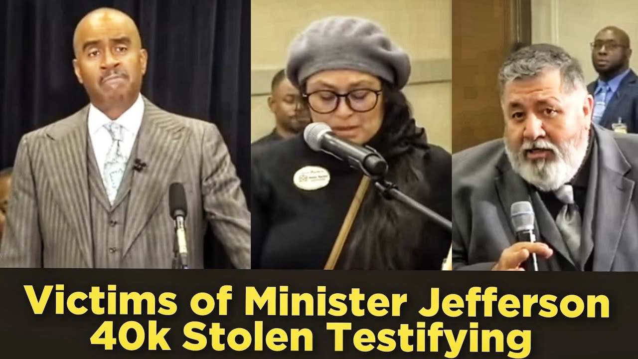 First Church Members Testify How Minister Stoled 40k - Gino Jennings In Shock.