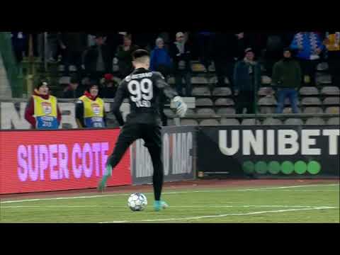 GOOOL! FC Argeş - FCSB 1-0. O nouă gafă de cascadorii râsului a lui Vlad. Ganea profită