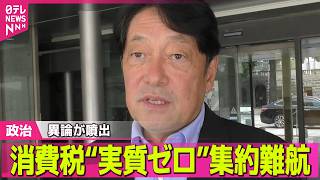 【政治ライブ】消費減税めぐり異論が噴出 「実質ゼロ」議長案で紛糾 / 安定的な皇位継承をめぐる「皇室典範」改正の要綱案判明──政治ニュースまとめ （日テレNEWS LIVE）