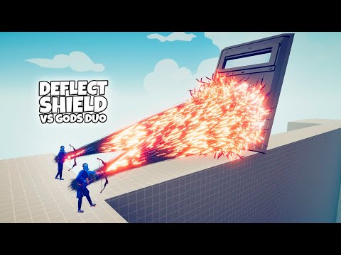 NEW DEFLECT SHIELD GOD vs EVERY GODS DUO | TABS Totally Accurate Battle Simulator Gameplay