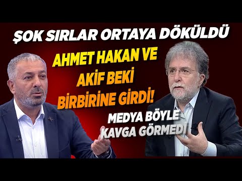 Ahmet Hakan and Akif Beki clashed! Old wounds were opened, and shocking secrets were revealed.