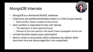 Lecture 23 Part 10 MongoDB Internals and Summary
