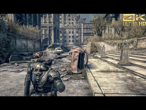 GEARS OF WAR Gameplay Walkthrough Part 5 - Knock Knock - Campaign Chapter 5