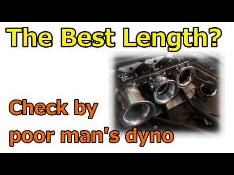 velocity stacks comparison with poor man's dyno