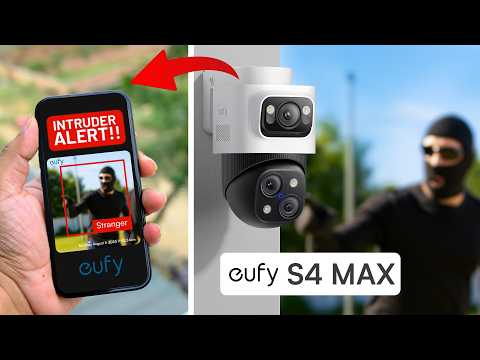 Eufy S4 Max Security System – No Fees, 4K AI Cameras