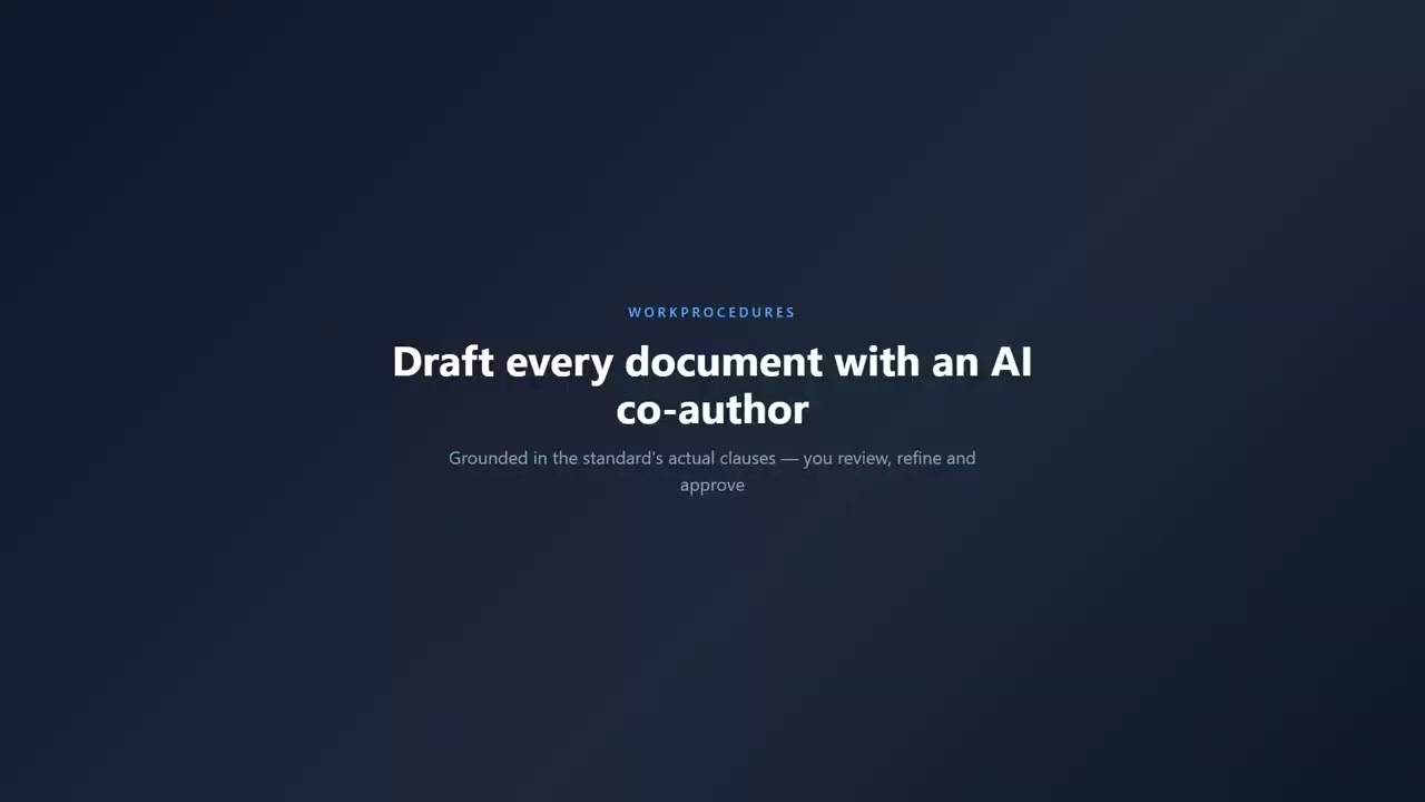 Watch: a full ISO 27001 pack, built by AI