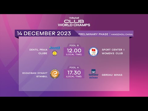 Women's Club World Championship 2023 | Preliminary Phase - Result 13 December 2023