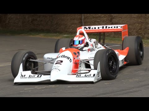 1993 Penske PC22 "Marlboro" Indycar with Turbo V8 Chevy Engine! - Ayrton Senna tested this car?