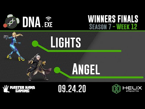 DNA.EXE S7:W12 - Lights (Zero Suit Samus) Vs. Angel (Robin) - Winners Finals