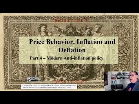 Econ 53  Price Behavior, Inflation and Deflation, Part 4 of 4,  March 10, 2020