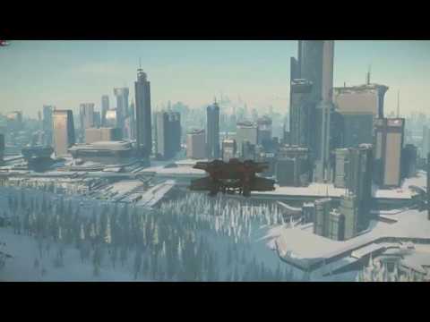 Star Citizen 3.8.0 Gameplay 1440p 60fps - Flying Around New Babbage