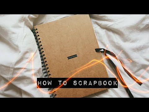 DIY HOW TO SCRAPBOOK Video