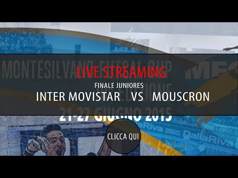 [Live] MCF Futsal Cup - Inter Movistar VS Mouscron - Final Juniores