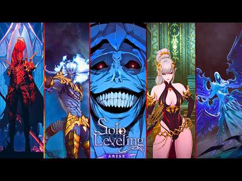 Completed Every Main Boss Fight - (Cutscenes + Story + Endgame) - Solo Leveling Arise