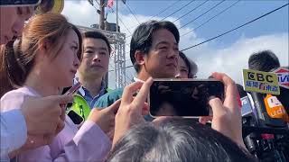 談趙天麟涉婚外情 賴清德：若言行逾矩定嚴明黨紀