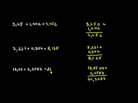 Adunarea fracțiilor (numerelor) zecimale | Lectii-Virtuale.ro