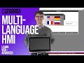 How To Make A Multi Lingual HMI Screen It Can Change Languages Visu Advanced Tutorials