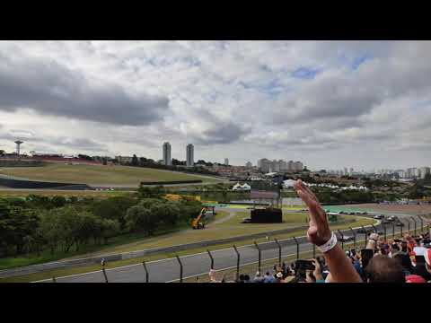 Largada da Sprint Race em Interlagos - Setor G