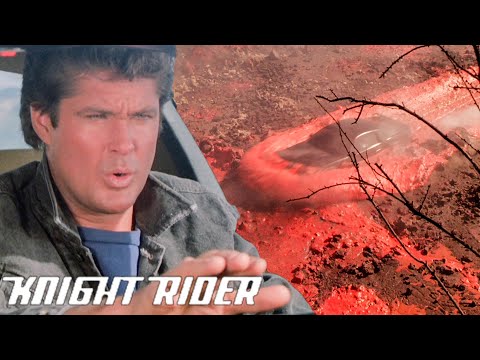 K.I.T.T. fährt durch Lava! | Knight Rider Deutschland