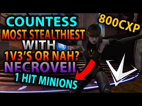 paragon "COUNTESS NECROVEIL" |STEALTHIEST BUILD| 1 HIT HORDE OF MINIONS W/ 800CXP